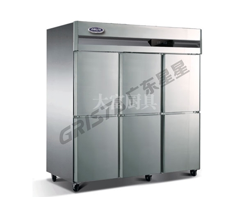 A款工程厨房 六门冷冻柜D1.6A6F